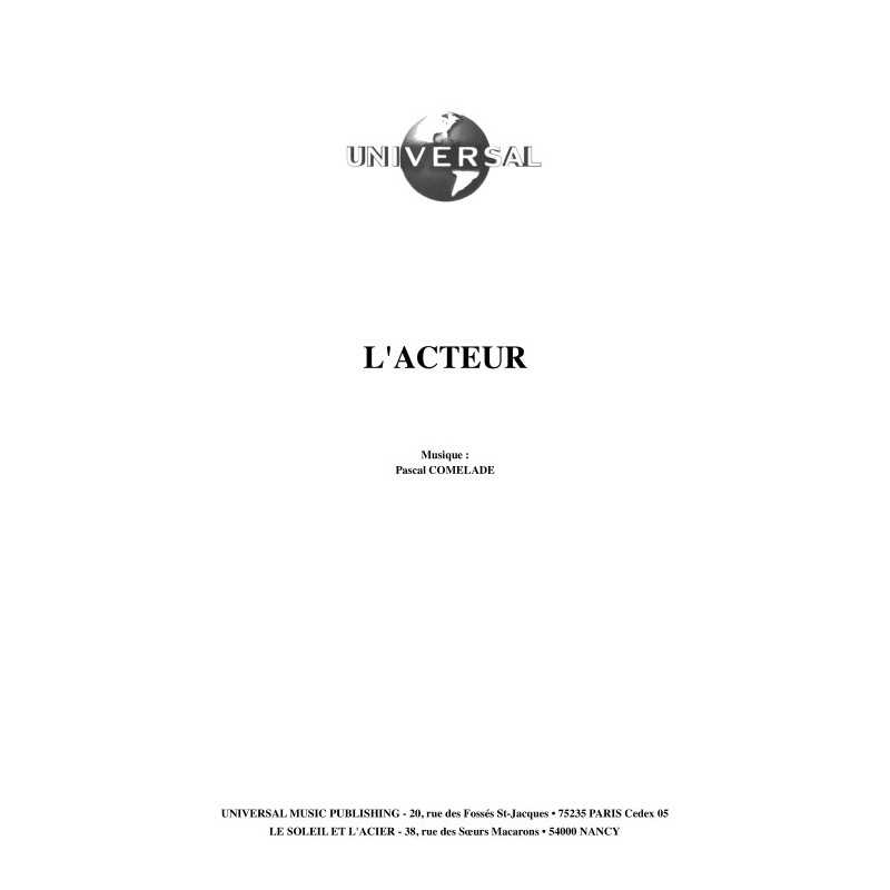 L'ACTEUR