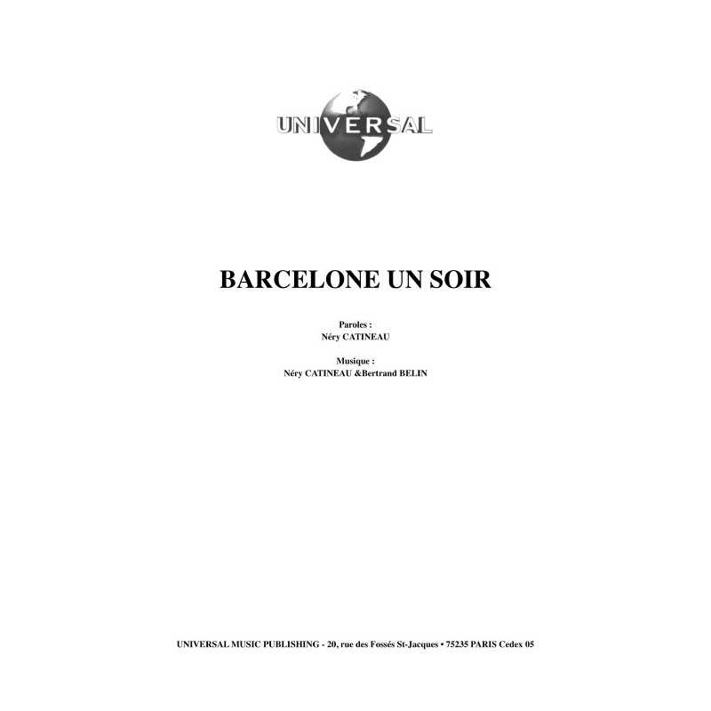BARCELONE UN SOIR