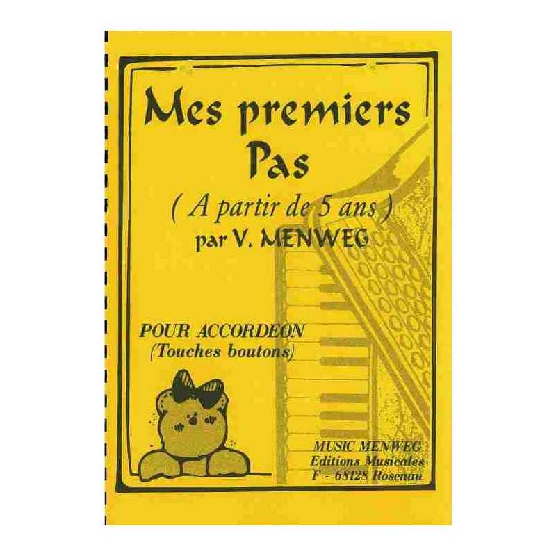 MES PREMIERS PAS pour Accordéon Vol. 1 (Touches Boutons)