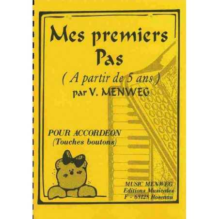 MES PREMIERS PAS pour Accordéon Vol. 1 (Touches Boutons)