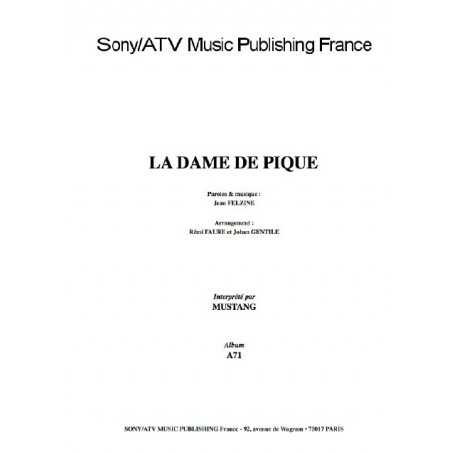 LA DAME DE PIQUE