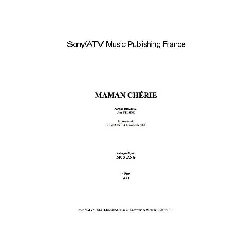 MAMAN CHÉRIE