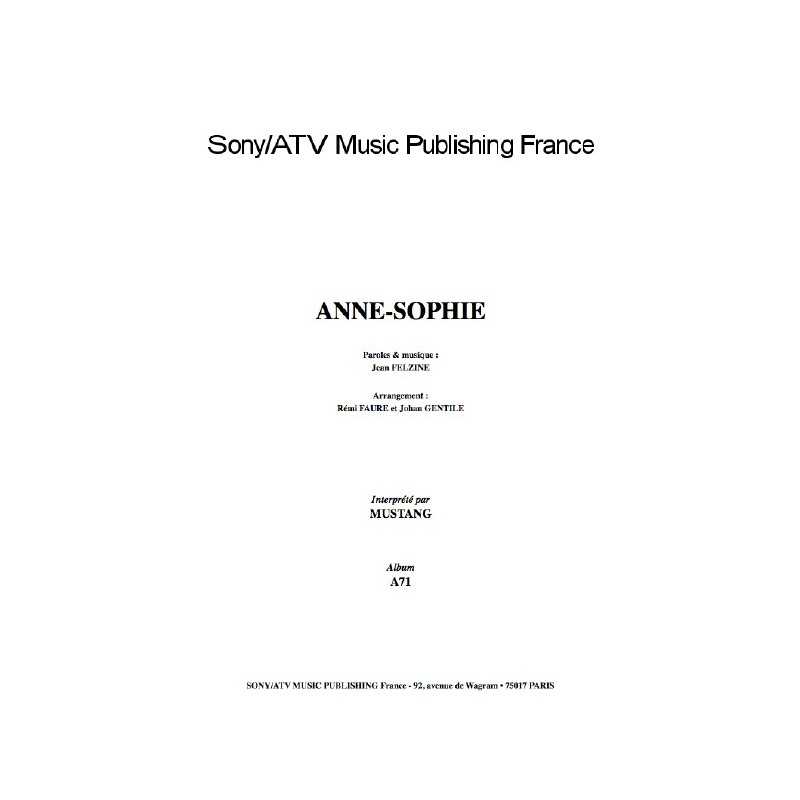 ANNE-SOPHIE