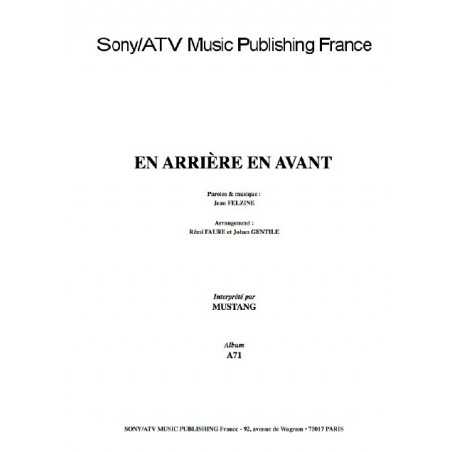 EN ARRIÈRE EN AVANT