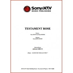 TESTAMENT ROSE