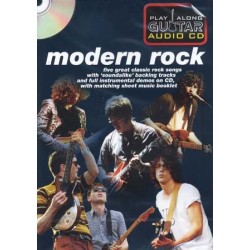 PLAY ALONG GUITAR AUDIO CD - MODERN ROCK (+CD)