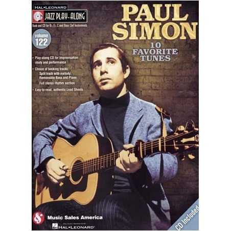 JAZZ PLAY ALONG Vol. 122 : PAUL SIMON (+CD)