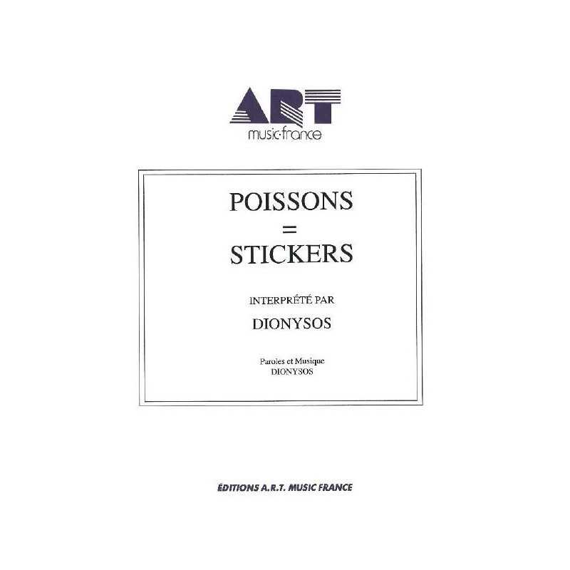 POISSONS – STICKERS