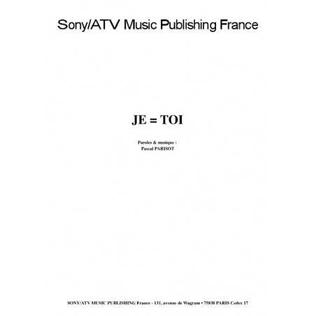 JE egale TOI
