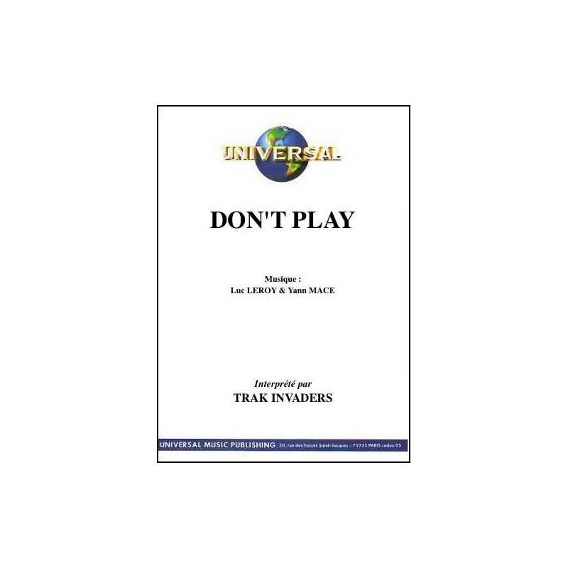 DON'T PLAY