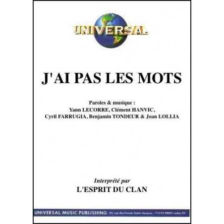 J'AI PAS LES MOTS