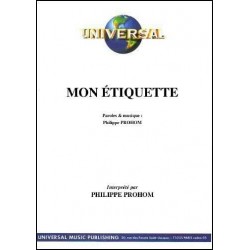 MON ÉTIQUETTE