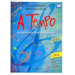 Partition A TEMPO ORAL VOL.5 Boulay Millet