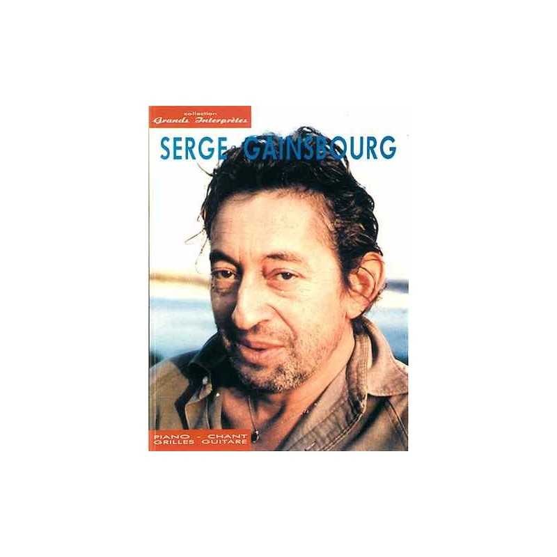Partition GRANDS INTERPRÈTES  SERGE GAINSBOURG