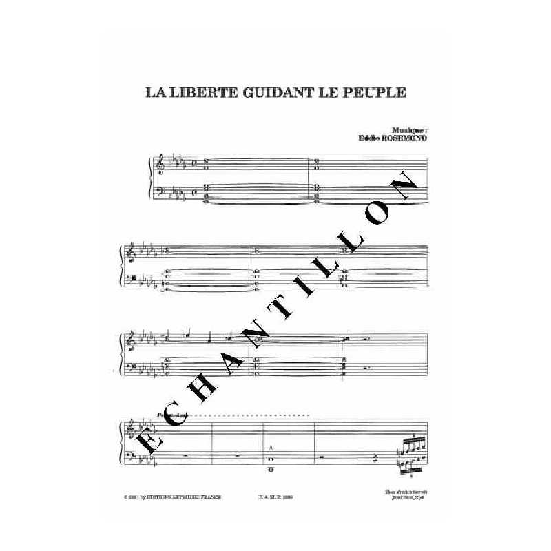 LA LIBERTE GUIDANT LE PEUPLE
