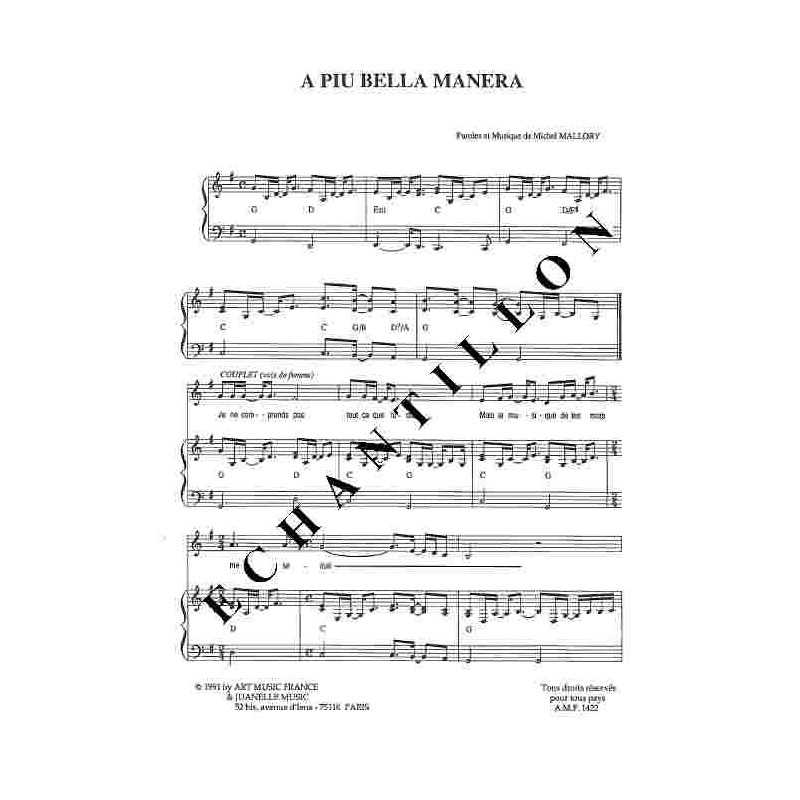 A PIU BELLA MANERA