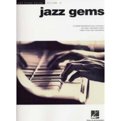 JAZZ PIANO SOLOS VOL.13 JAZZ GEMS
