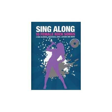 SING ALONG - 10 FEMALE ROCK SONGS (+CD)