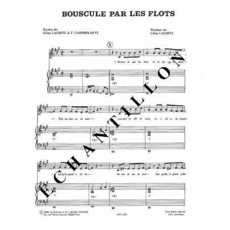 BOUSCULÉ PAR LES FLOTS