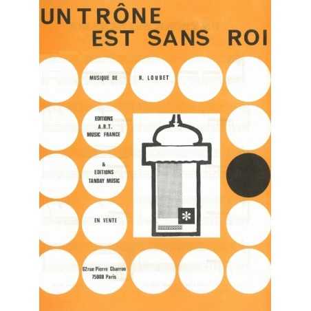 UN TRÔNE EST SANS ROI