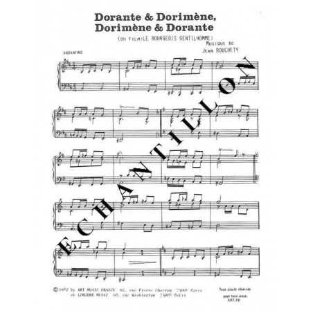 DORANTE et DORIMÈNE, DORIMÈNE et DORANTE
