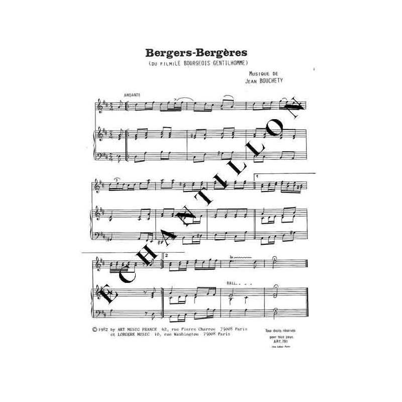 BERGERS-BERGÈRES