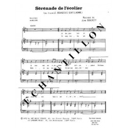 SÉRÉNADE DE L'ÉCOLIER