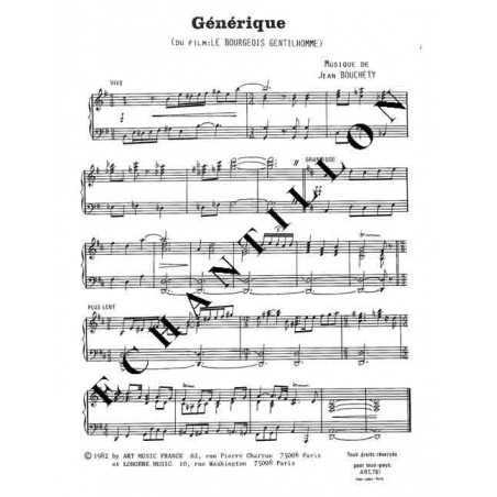 GÉNÉRIQUE