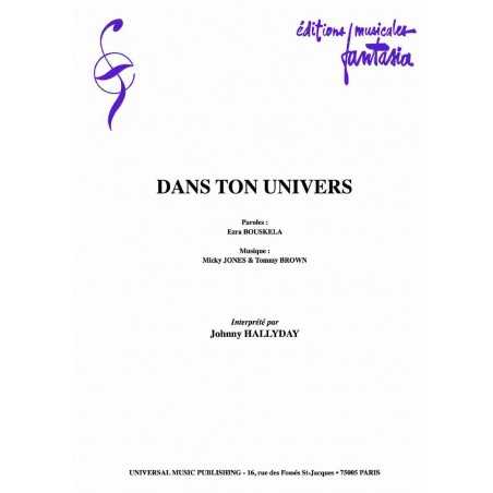 DANS TON UNIVERS