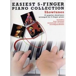 EASIEST 5-FINGER PIANO COLLECTION SHOWTUNES