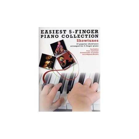 EASIEST 5-FINGER PIANO COLLECTION - SHOWTUNES