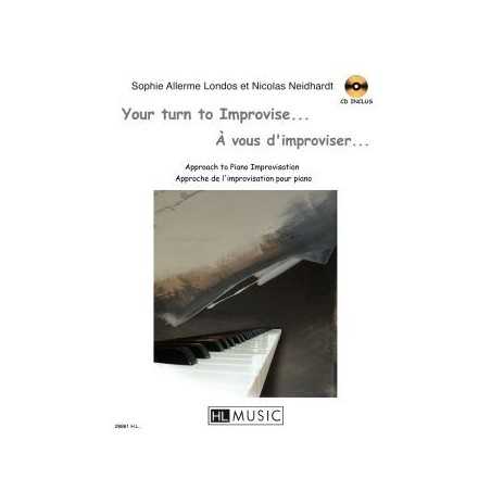 A VOUS D'IMPROVISER... - YOUR TURN TO IMPROVISE... (+CD)