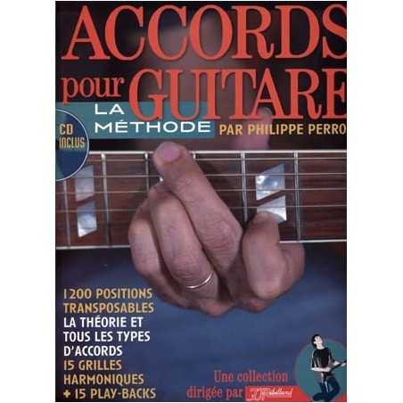 ACCORDS POUR GUITARE 1200 POSITIONS TRANSPOSABLES (+CD)