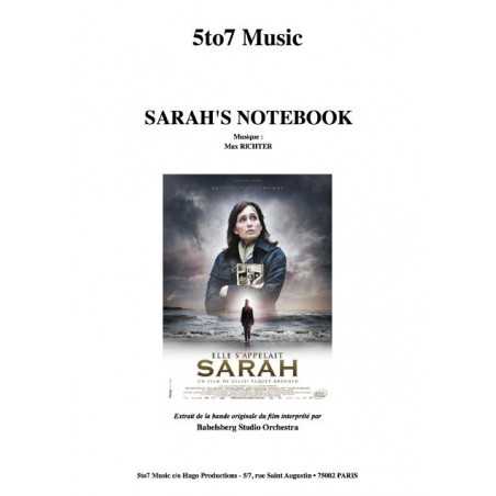 SARAH'S NOTEBOOK