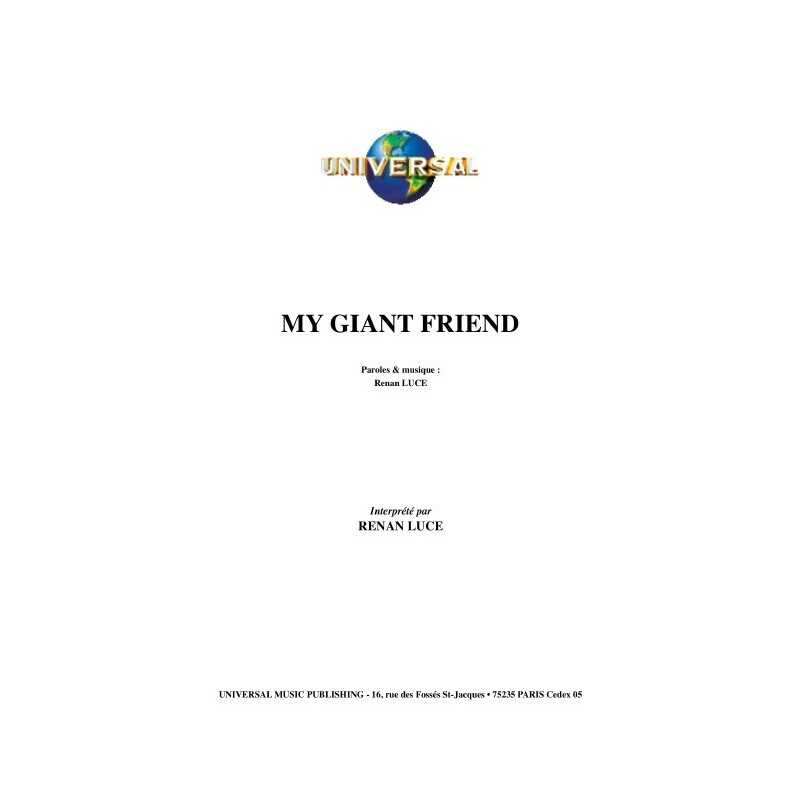 MY GIANT FRIEND