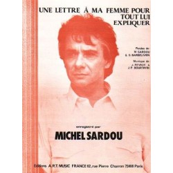 UNE LETTRE À MA FEMME POUR TOUT LUI EXPLIQUER