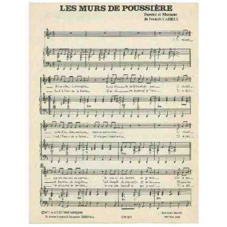 LES MURS DE POUSSIÈRE