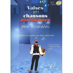 VALSES ET CHANSONS PARISIENNES (+ CD)