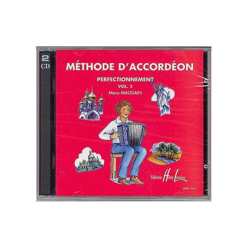 CD MÉTHODE D'ACCORDÉON VOL.2