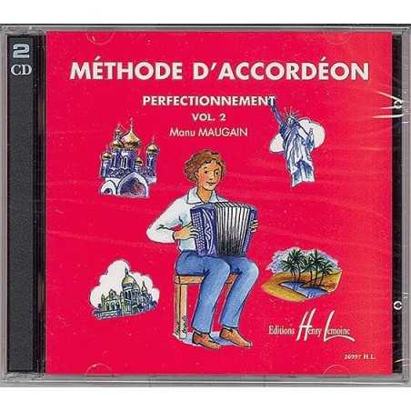 CD MÉTHODE D'ACCORDÉON VOL.2