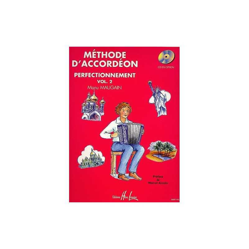 Sheet music MÉTHODE D'ACCORDÉON VOL.2 Manu MAUGAIN