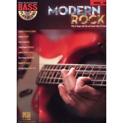 BASS PLAY ALONG VOL.14 MODERN ROCK (+CD)