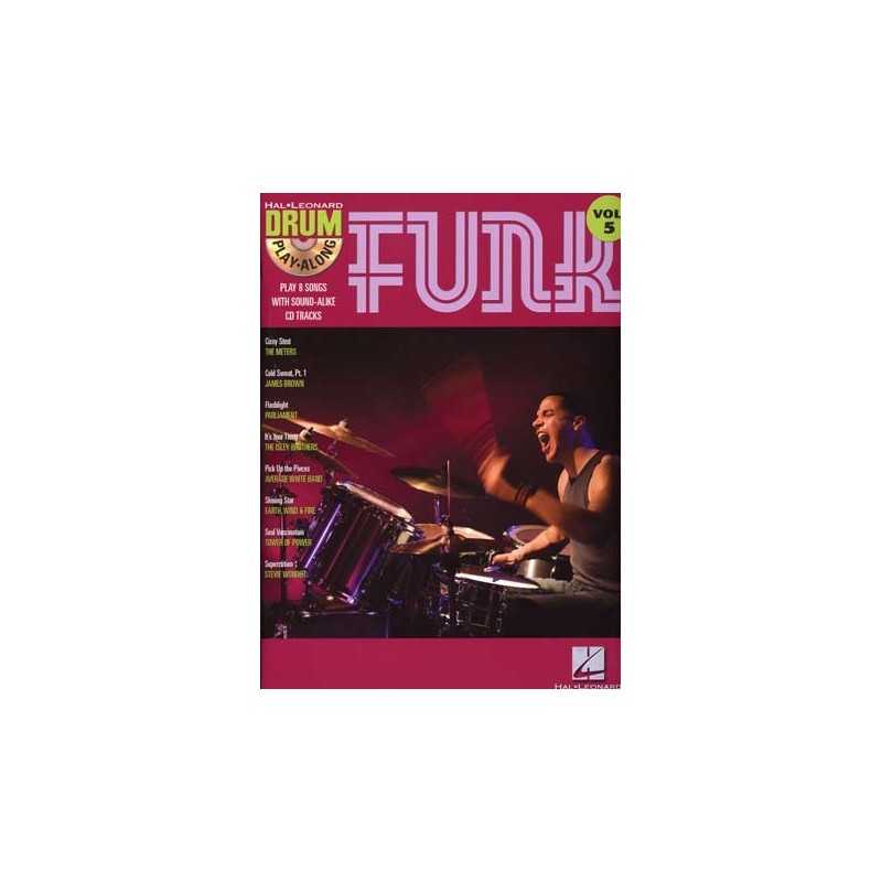 DRUM PLAY ALONG VOL.05 FUNK (+CD)