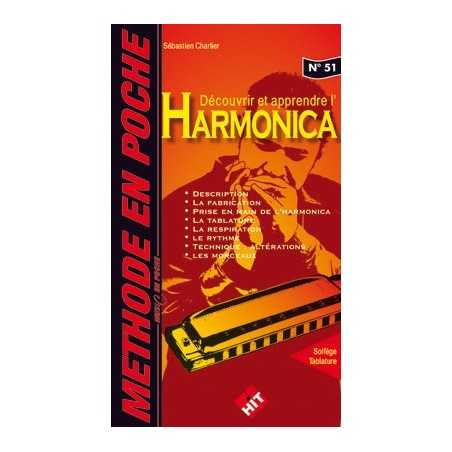 MUSIC EN POCHE N°51 - DÉCOUVRIR ET APPRENDRE L'HARMONICA