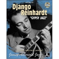 DJANGO REINHARDT GYPSY JAZZ PLAY-ALONG vol. 128