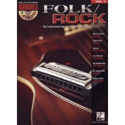 HARMONICA PLAY-ALONG VOL.4 - FOLK/ROCK (+CD)