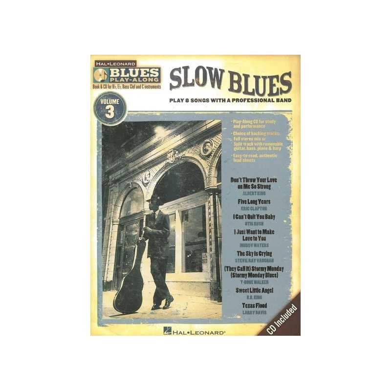 BLUES PLAY-ALONG volume 3 - SLOW BLUES (+CD)