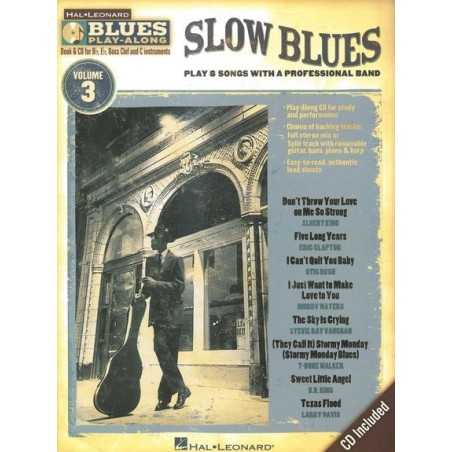 BLUES PLAY-ALONG volume 3 - SLOW BLUES (+CD)