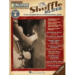 BLUES PLAY-ALONG volume 4 - SHUFFLE BLUES (+CD)