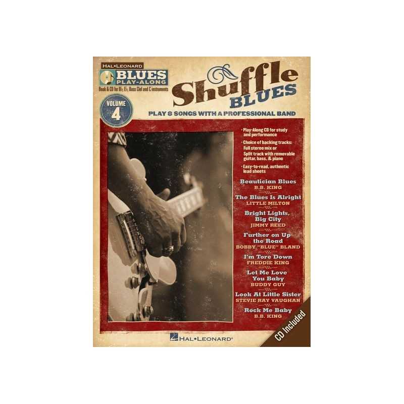 BLUES PLAY-ALONG volume 4 - SHUFFLE BLUES (+CD)